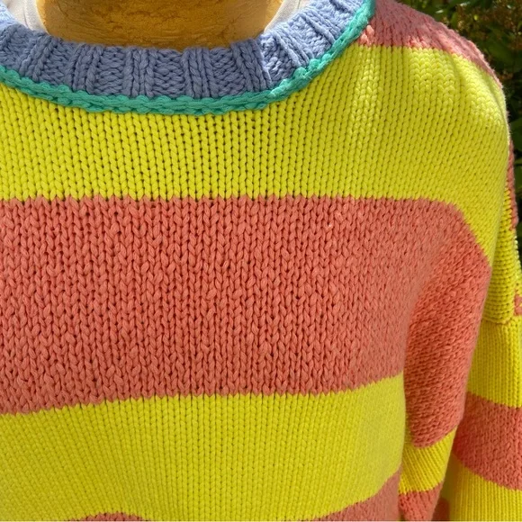 Free People Beach Ball Chic Pullover Oversized Knit Sweater - Picture 9 of 10